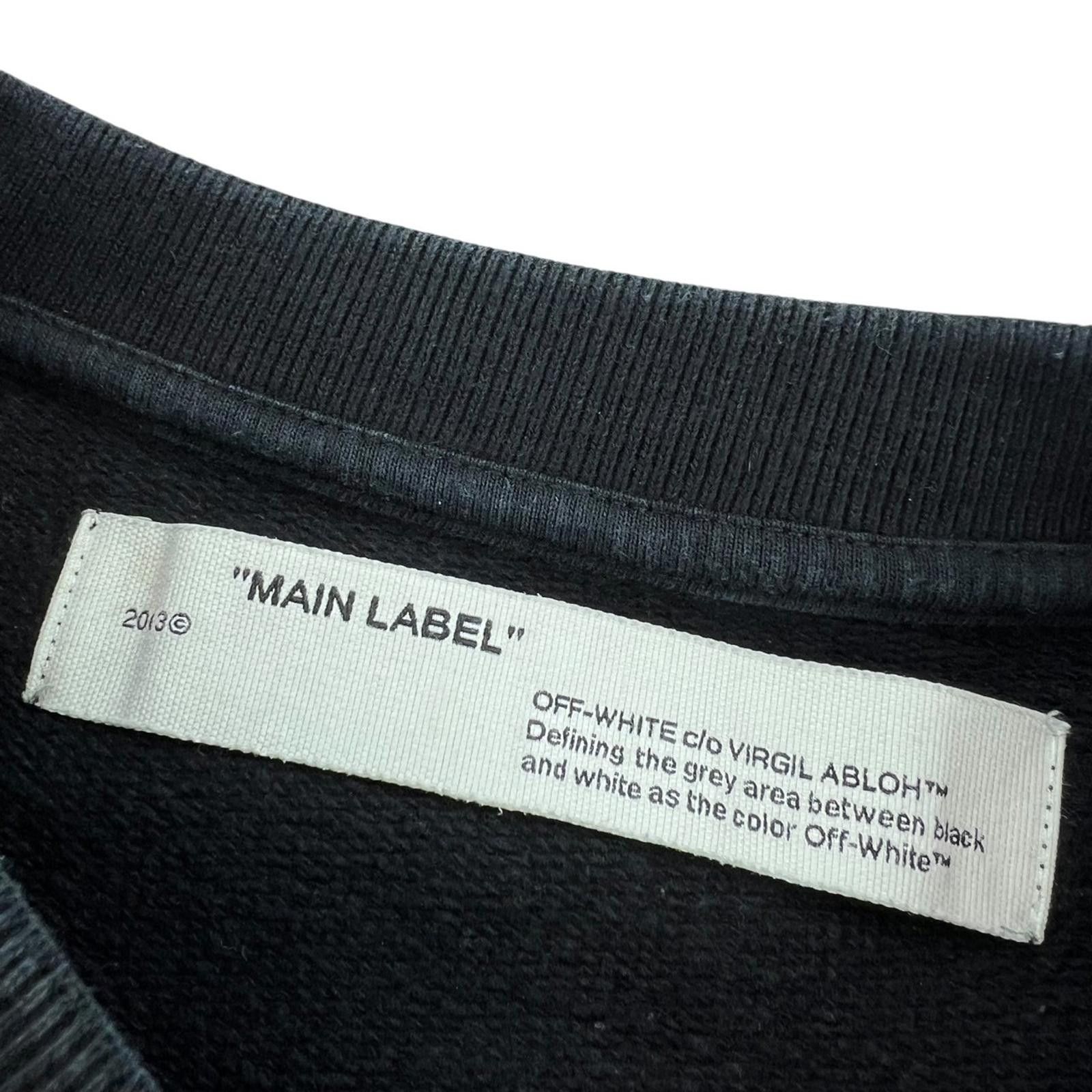 Off-White Off-White Tape Arrows Sweatshirt Black Size US L / EU 52-54 / 3 - 5 Thumbnail