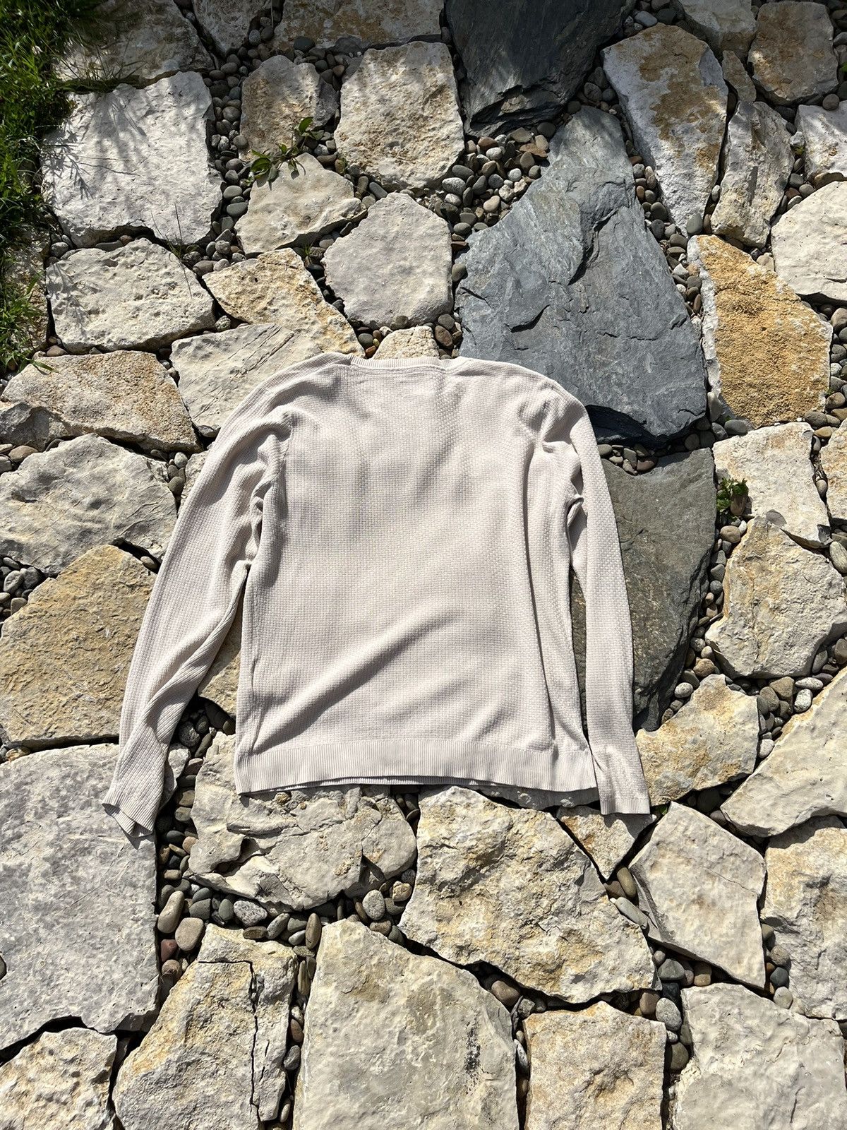Acne Studios × Norse Projects × Our Legacy Norse Projects sigfred cotton texture knitted sweater jumper Size US M / EU 48-50 / 2 - 2 Thumbnail