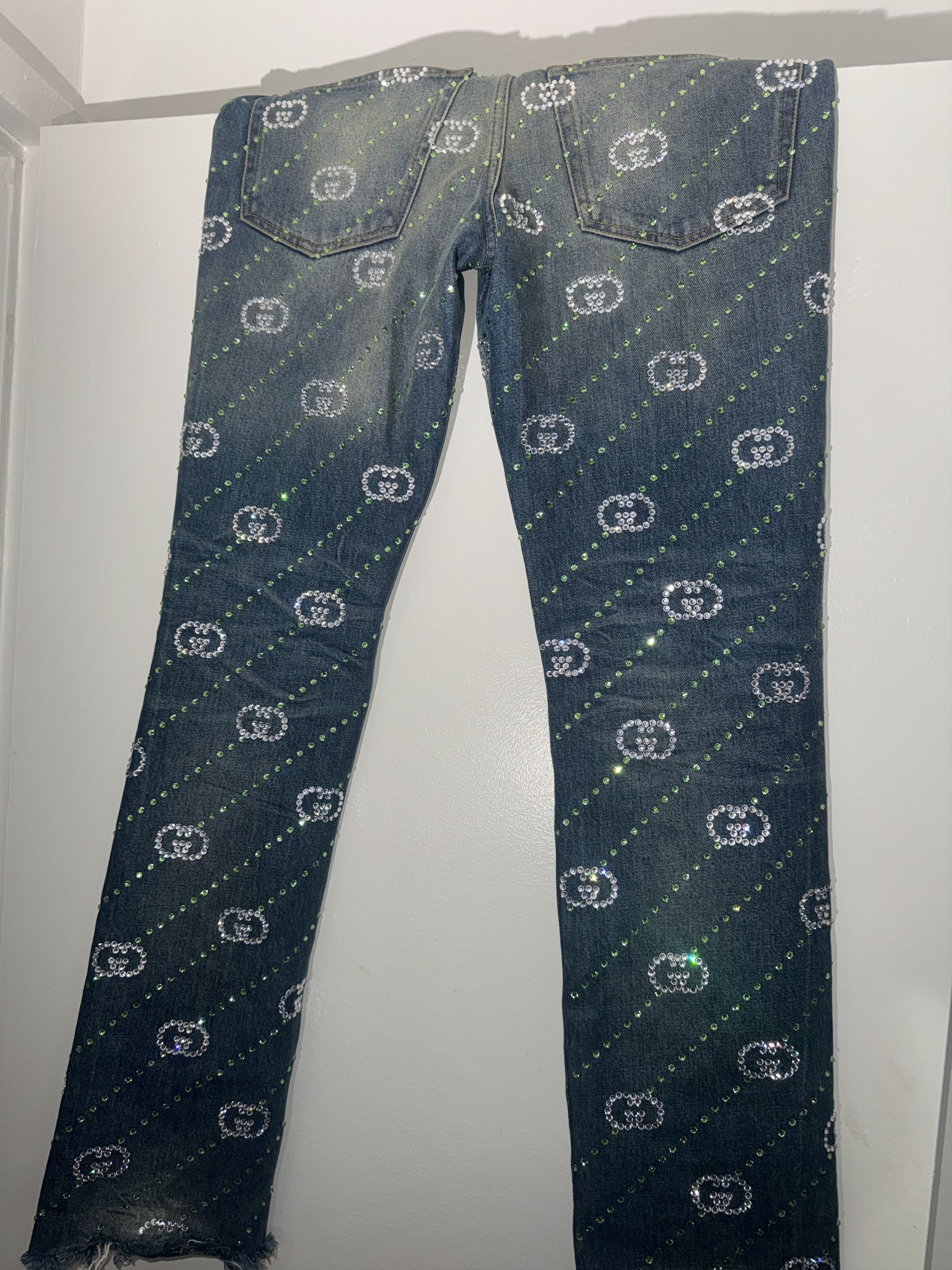 Gucci Gucci interlocking G frayed edge jeans Size US 32 / EU 48 - 6 Thumbnail
