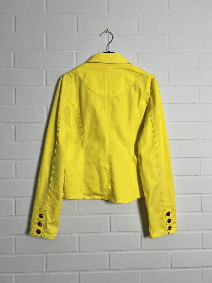 Versace Versace Jeans Couture Vintage Blazer Jacket Yellow Size S Size S / US 4 / IT 40 - 8 Thumbnail