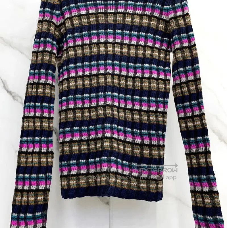 Chanel Chanel Colorful Wool Turtleneck Sweater . Size S / US 4 / IT 40 - 3 Thumbnail