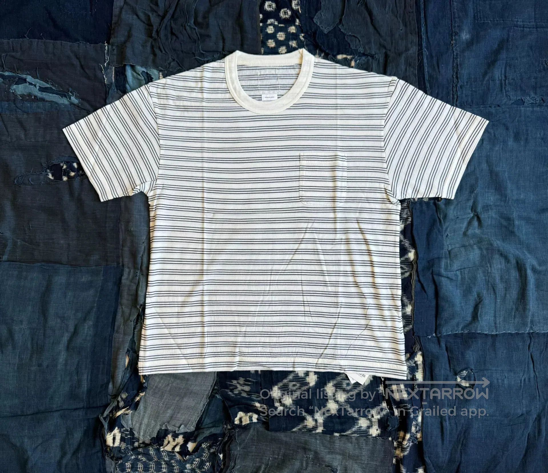 Visvim VISVIM 25AW JUMBO BORDER STRIPED TEE. Size US M / EU 48-50 / 2 - 1 Thumbnail