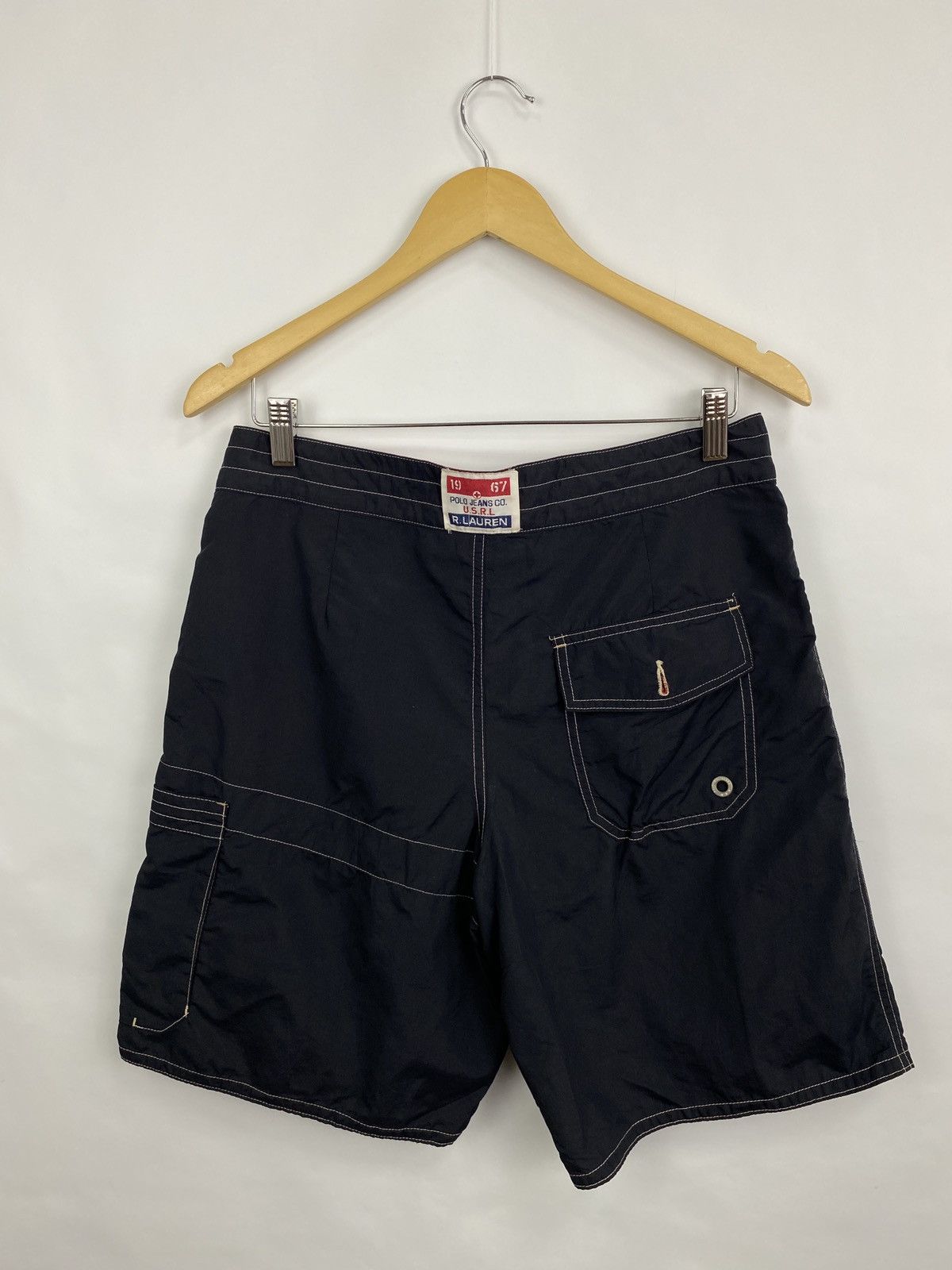 Polo Ralph Lauren 🇺🇸 Vintage Polo Ralph Lauren Nylon Shorts Casual Streetwear Size US 30 / EU 46 - 6 Thumbnail