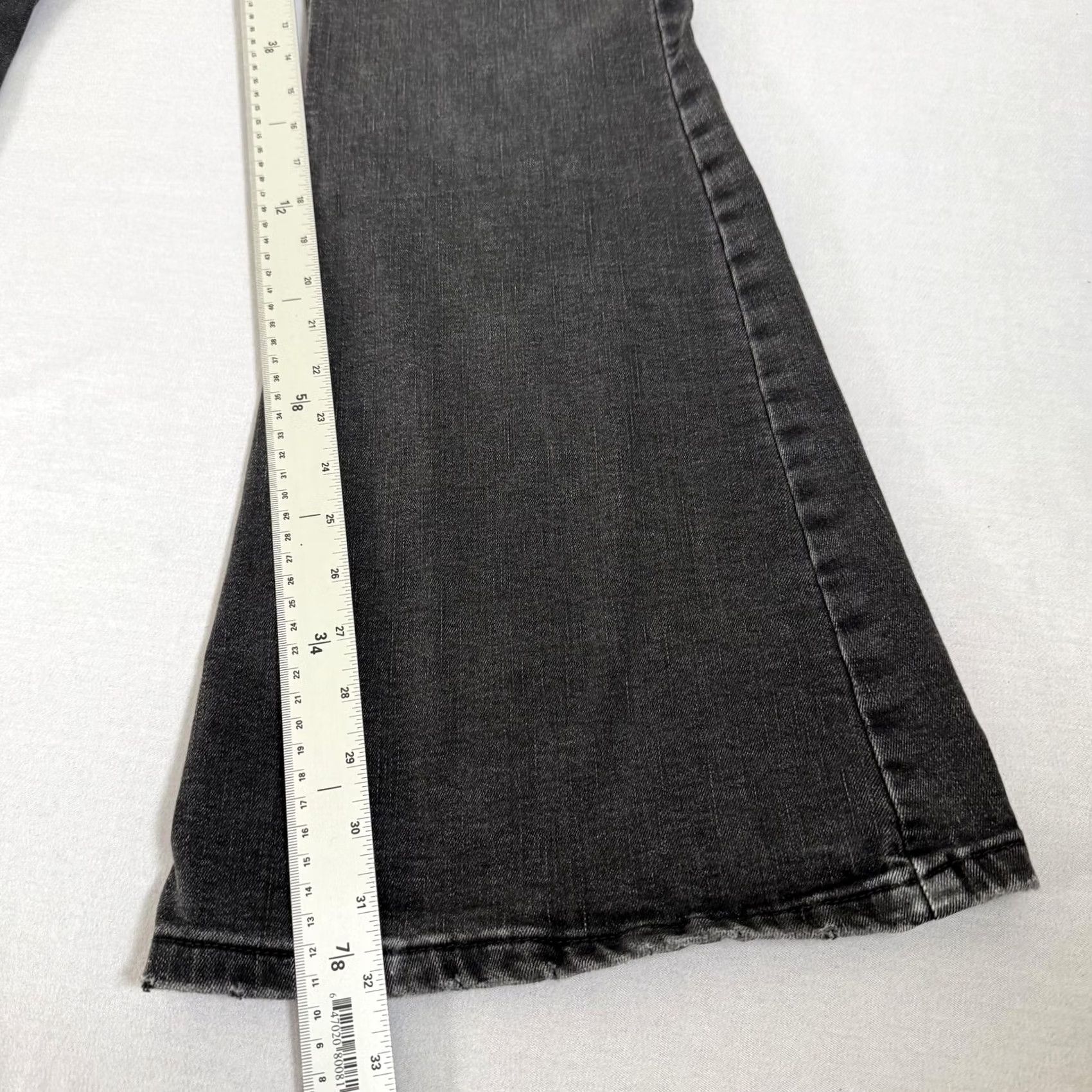 Wrangler Wrangler Jeans Womens 12 Black High Rise Fierce Flare Stretch Denim Pants Bell Size 34" / US 12 / IT 48 - 5 Thumbnail