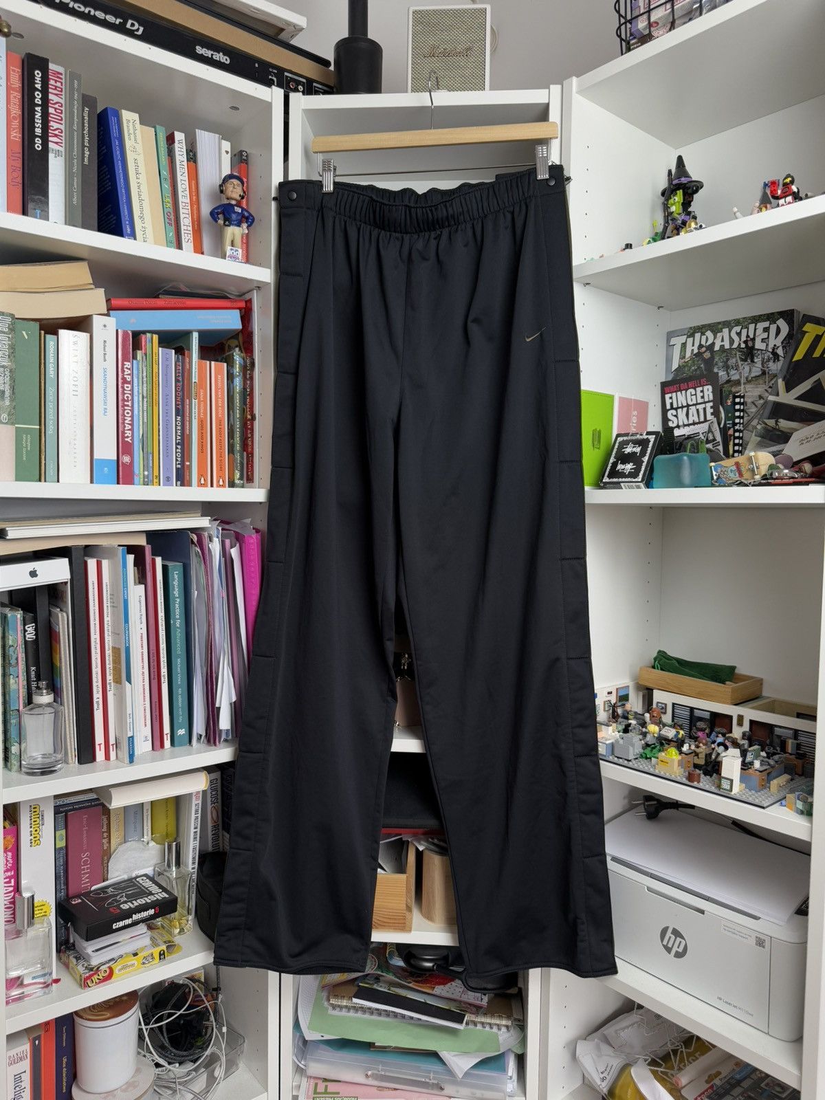 Nike × Vintage Vintage y2k nike wide leg baggy trackpants sweatpants XXL 90s Size US 38 / EU 54 - 1 Thumbnail
