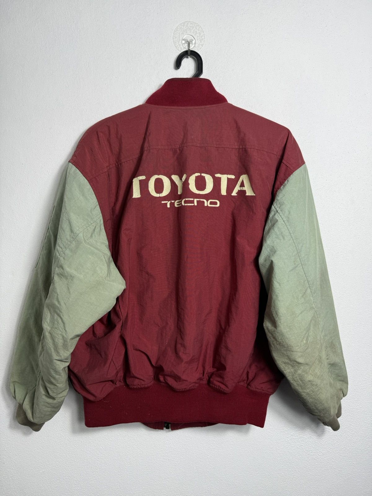 Japanese Brand VINTAGE TOYOTA TECNO RACING DEVELOPMENT TRD BOMBER JACKET Size US M / EU 48-50 / 2 - 5 Thumbnail