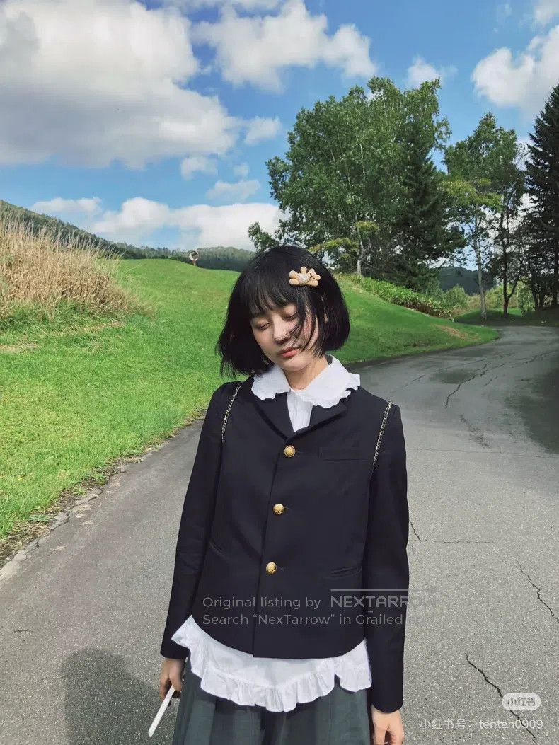 Comme Des Garcons Gold button jacket
