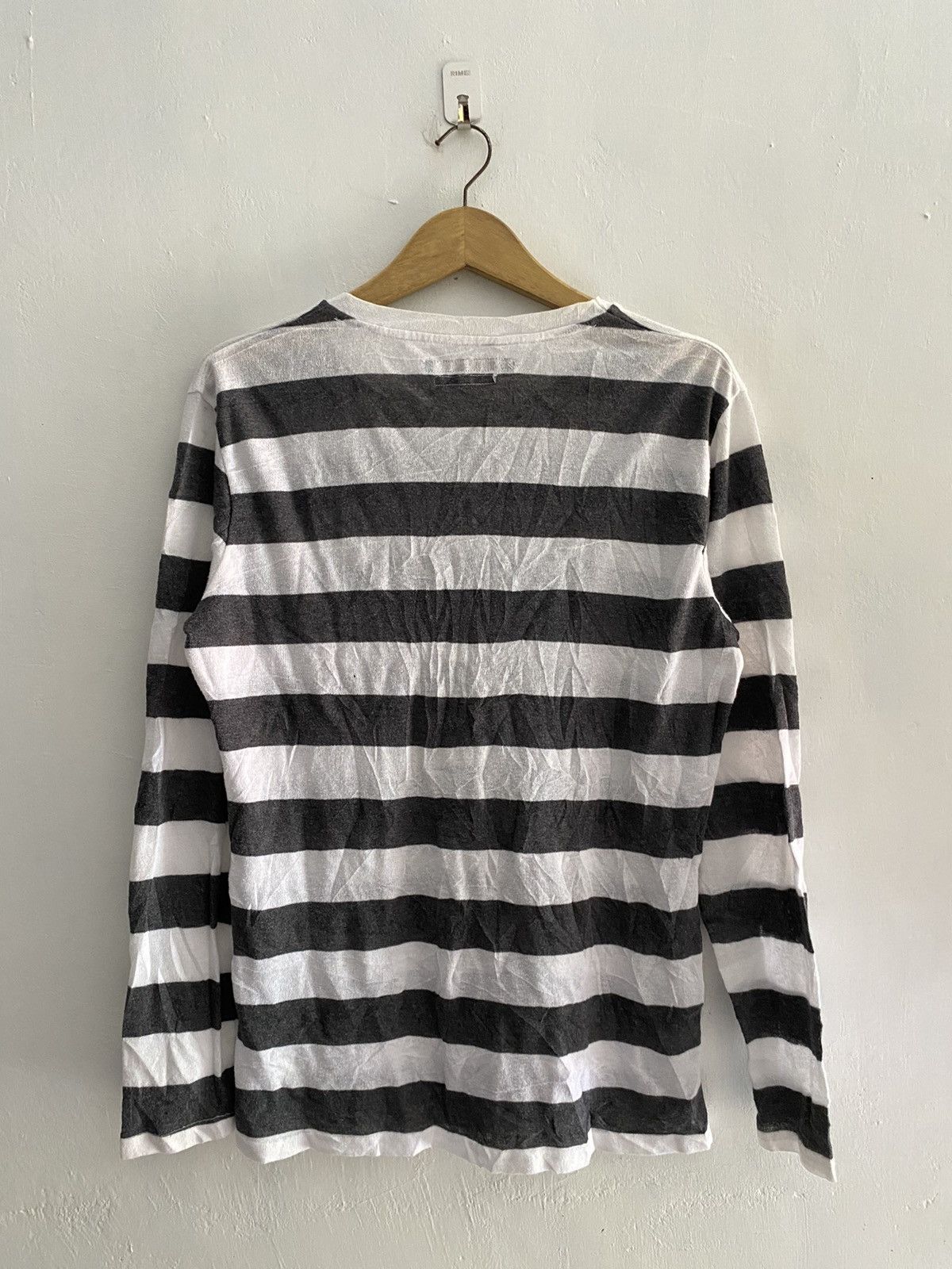 If Six Was Nine × Japanese Brand × Le Grande Bleu (L.G.B.) Japanese farmers striped longsleeve tshirt Size US L / EU 52-54 / 3 - 2 Thumbnail