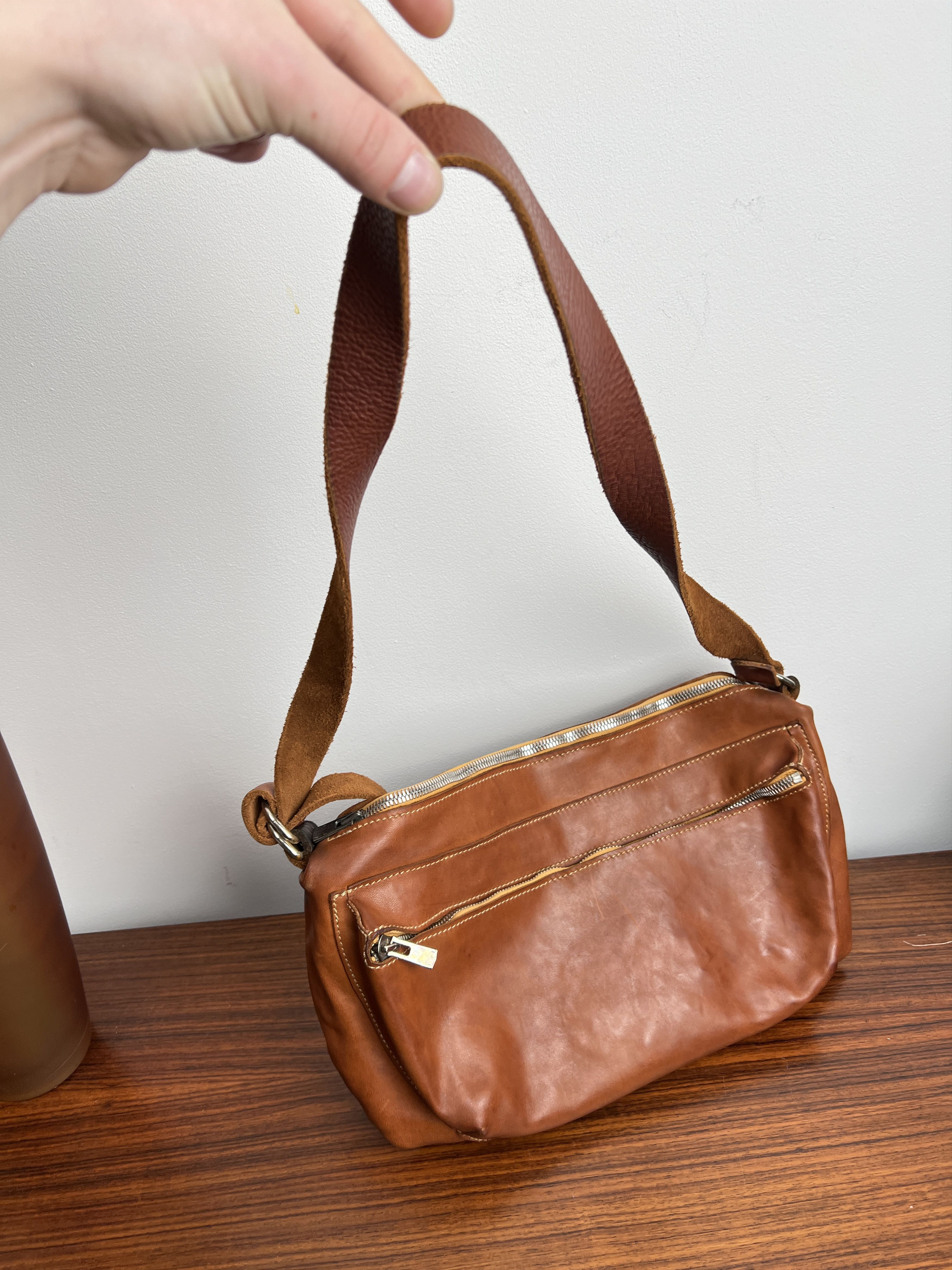 Guidi GUIDI HORSE LEATHER SHOULDER BAG Size ONE SIZE - 3 Thumbnail