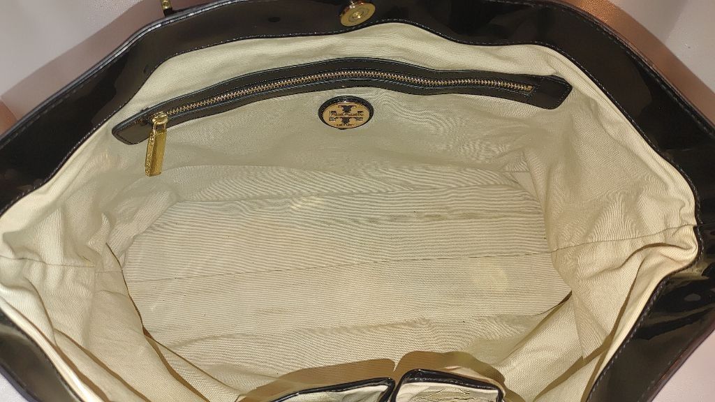 Tory Burch Tory Burch Vintage Jane Canvas Tote Bag Size ONE SIZE - 7 Thumbnail
