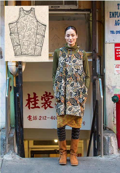 Designer 🐢 Gudrun Sjoden avant garde boho style turtles pattern dress Size M / US 6-8 / IT 42-44 - 2 Thumbnail