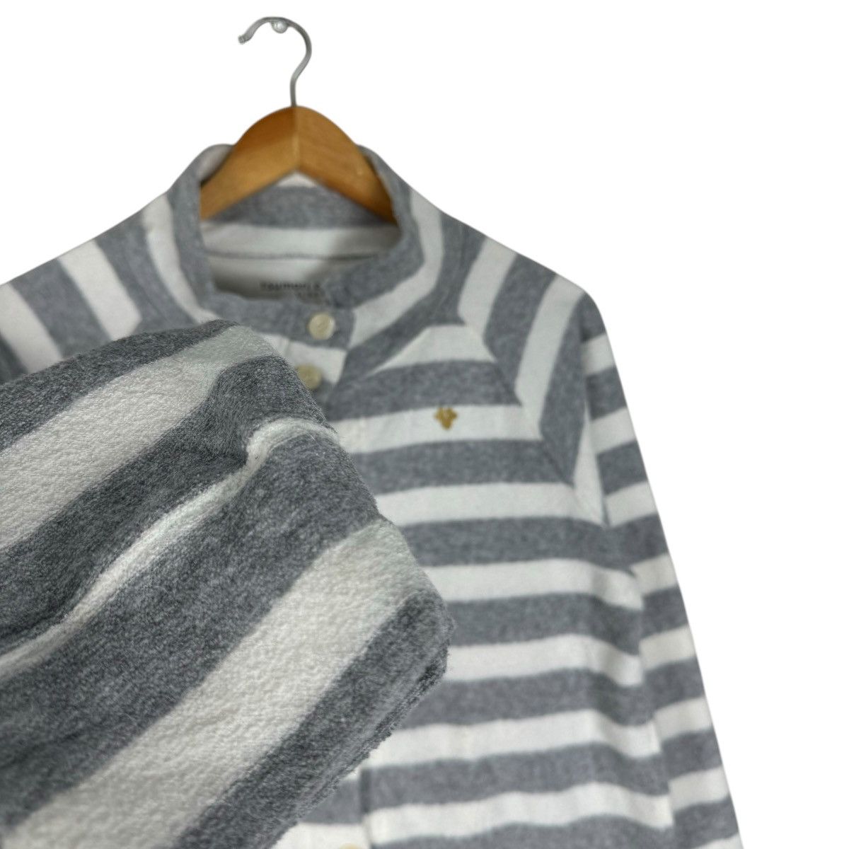Issey Miyake ⚡️TSUMORI CHISATO SLEEP IS STRIPPED SWEATER Size L / US 10 / IT 46 - 4 Thumbnail