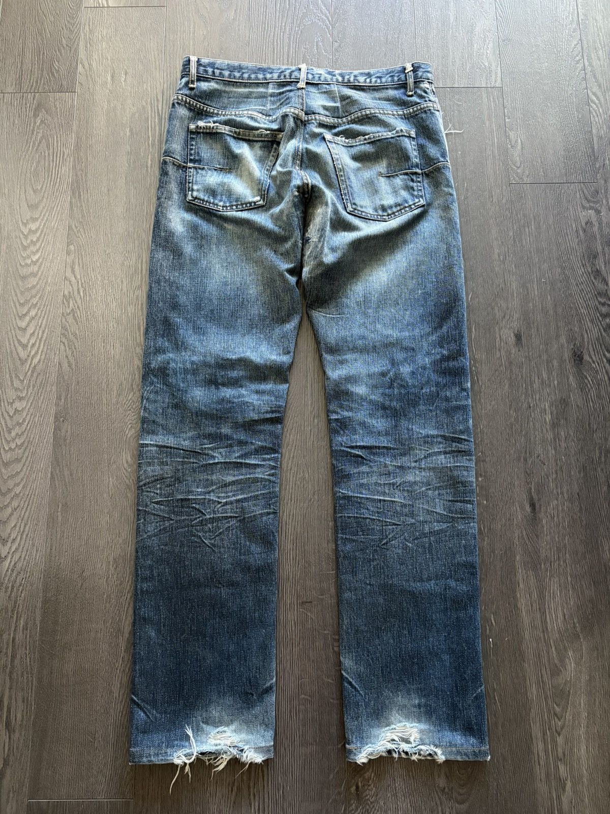 Hedi Slimane *Sold* Dior Homme By Hedi Slimane SS03 Clawmark Denim Size US 31 - 2 Thumbnail