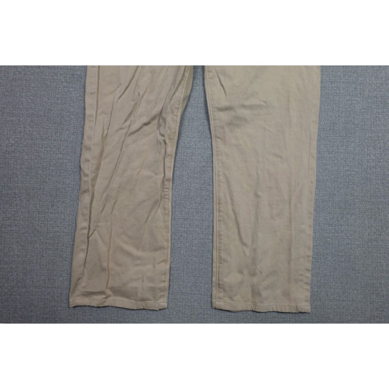 Vintage AG Adriano Goldschmied The Graduate Pants Mens 36x28 Beige Khaki Tapered Leg 확 Size US 36 / EU 52 - 4 Thumbnail