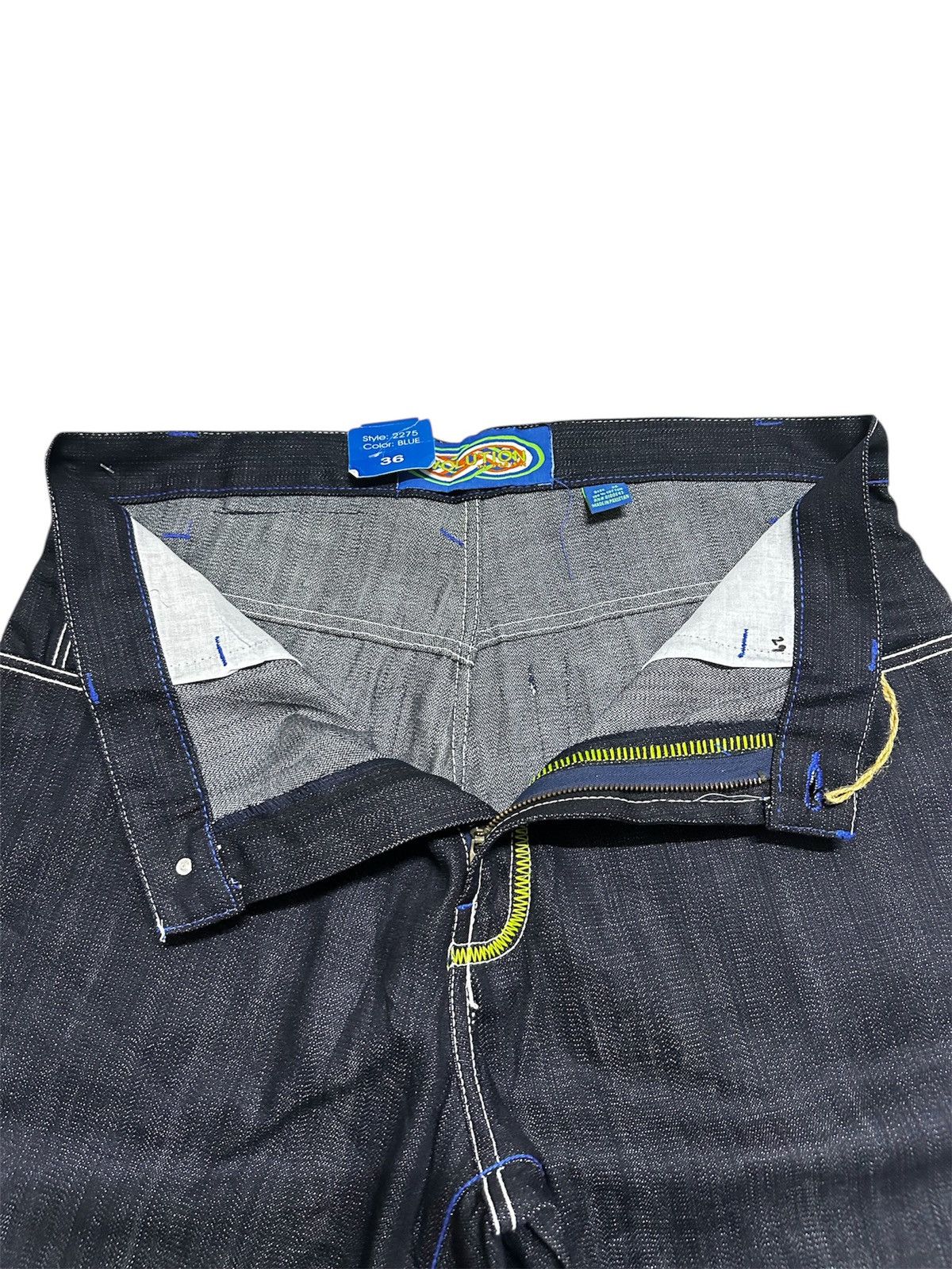 GOA 2000 Deadstock Evolution Design Jorts Y2K Jnco Goa Lgb Style Size US 36 / EU 52 - 6 Thumbnail