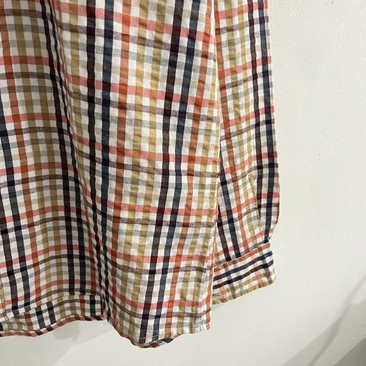 Michiko Koshino Michiko London Koshino - Plaid Longsleeve Button Up Shirt Size US L / EU 52-54 / 3 - 5 Thumbnail