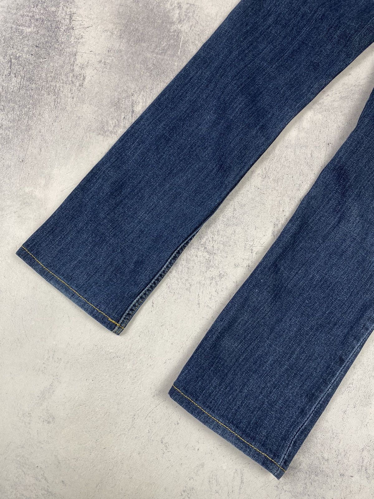Levi's × Vintage Vintage 00s Levis Dark Blue Wash Denim Jeans y2k Size 25" / US 0 / IT 36 - 4 Thumbnail
