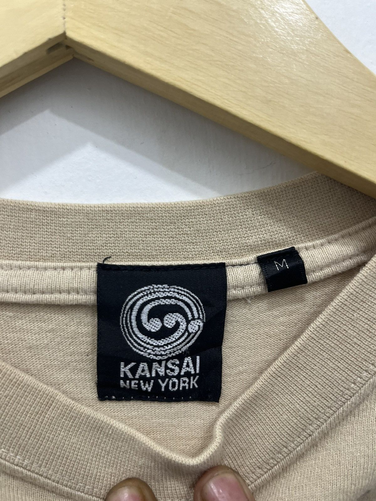 Japanese Brand Kansai Newyork Poem Japanese Style Long Sleeve Tees Size US M / EU 48-50 / 2 - 4 Thumbnail
