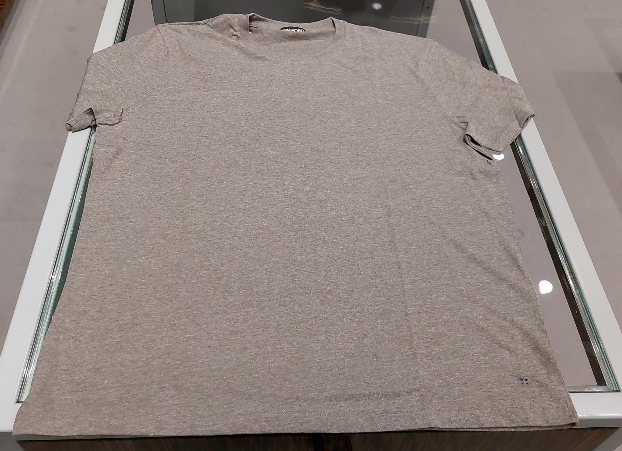 Tom Ford o1loc1c0824 TFJ305 T-Shirt in Light Brown Size US L / EU 52-54 / 3 - 1 Thumbnail