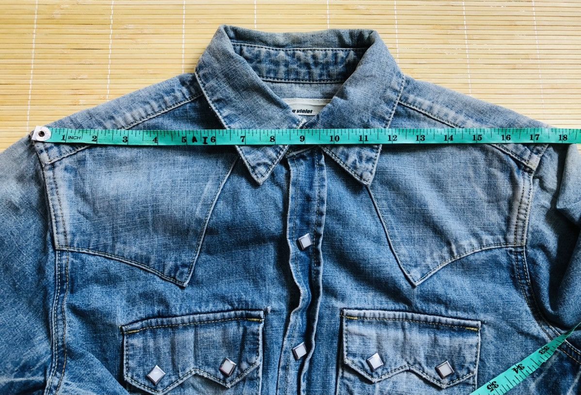 If Six Was Nine × Japanese Brand Japanese Vintage Burning Violet western pearl snap button up Size US M / EU 48-50 / 2 - 13 Thumbnail