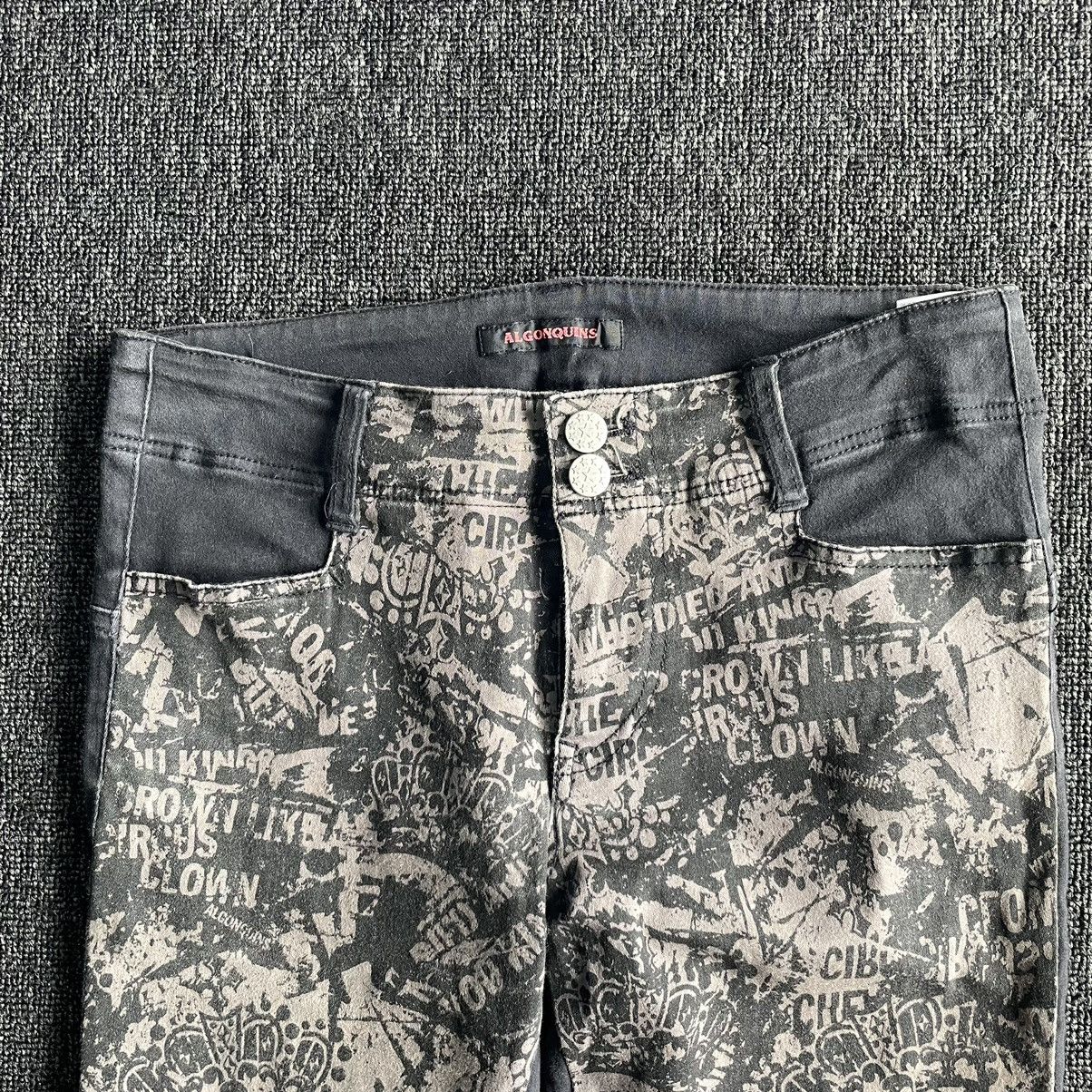 Algonquins Vintage Algonquins Punk Gothic Seditionaries Bondage Denim Size US 29 - 5 Thumbnail