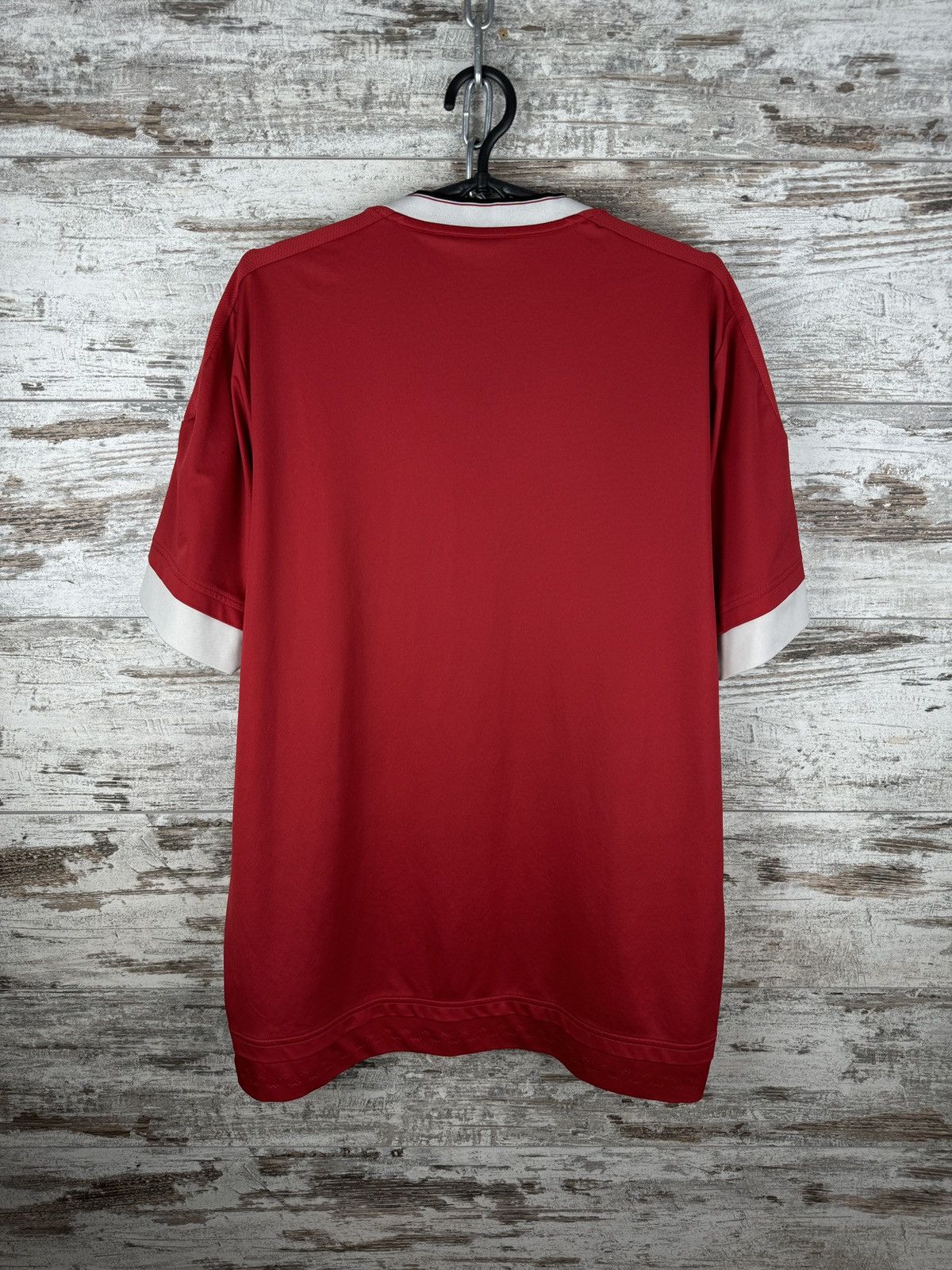 Adidas Mens Vintage Adidas Manchester United FC T-shirt jersey y2k Size US L / EU 52-54 / 3 - 12 Thumbnail