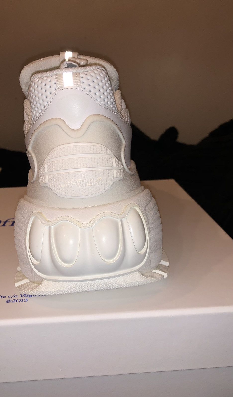 Off-White Off White White “Glove” Sneaker Size US 12 / EU 45 - 2 Thumbnail