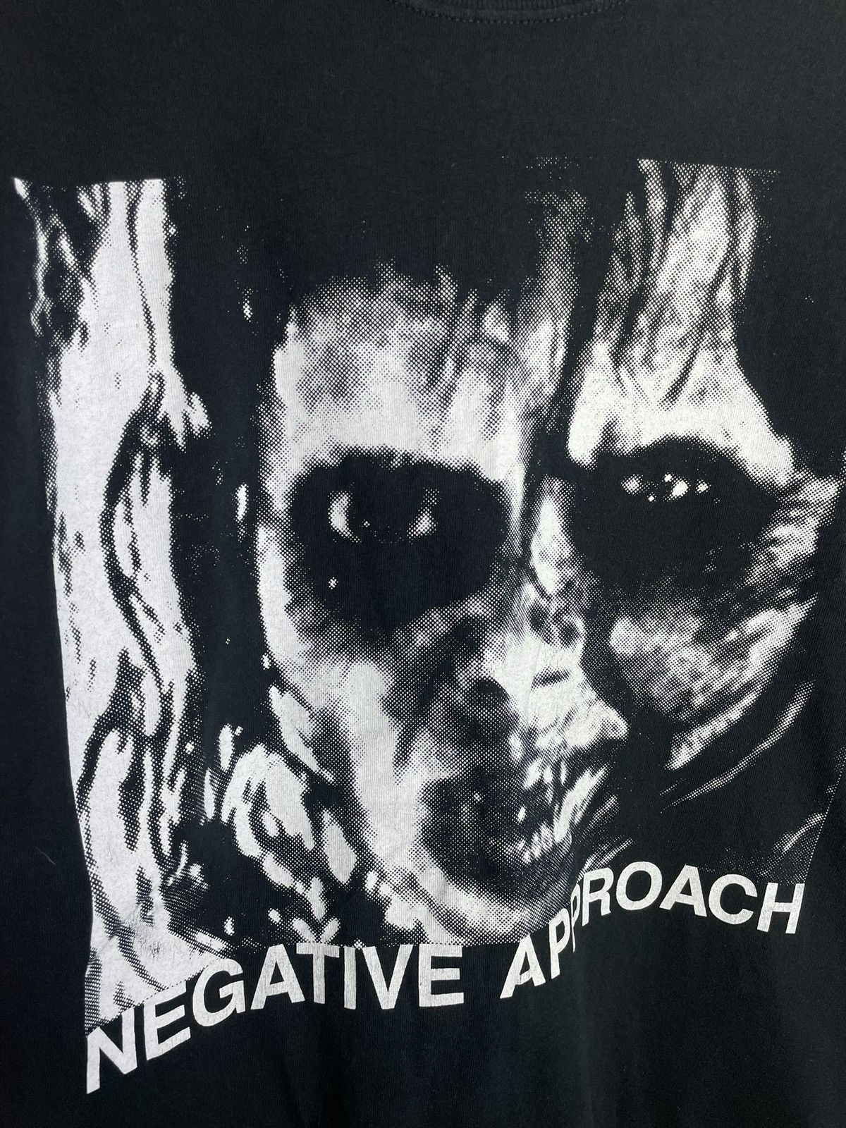 Band Tees × Vintage Vintage Negative Approach T-Shirt Hardcore Punk Band Tee Size US L / EU 52-54 / 3 - 4 Thumbnail