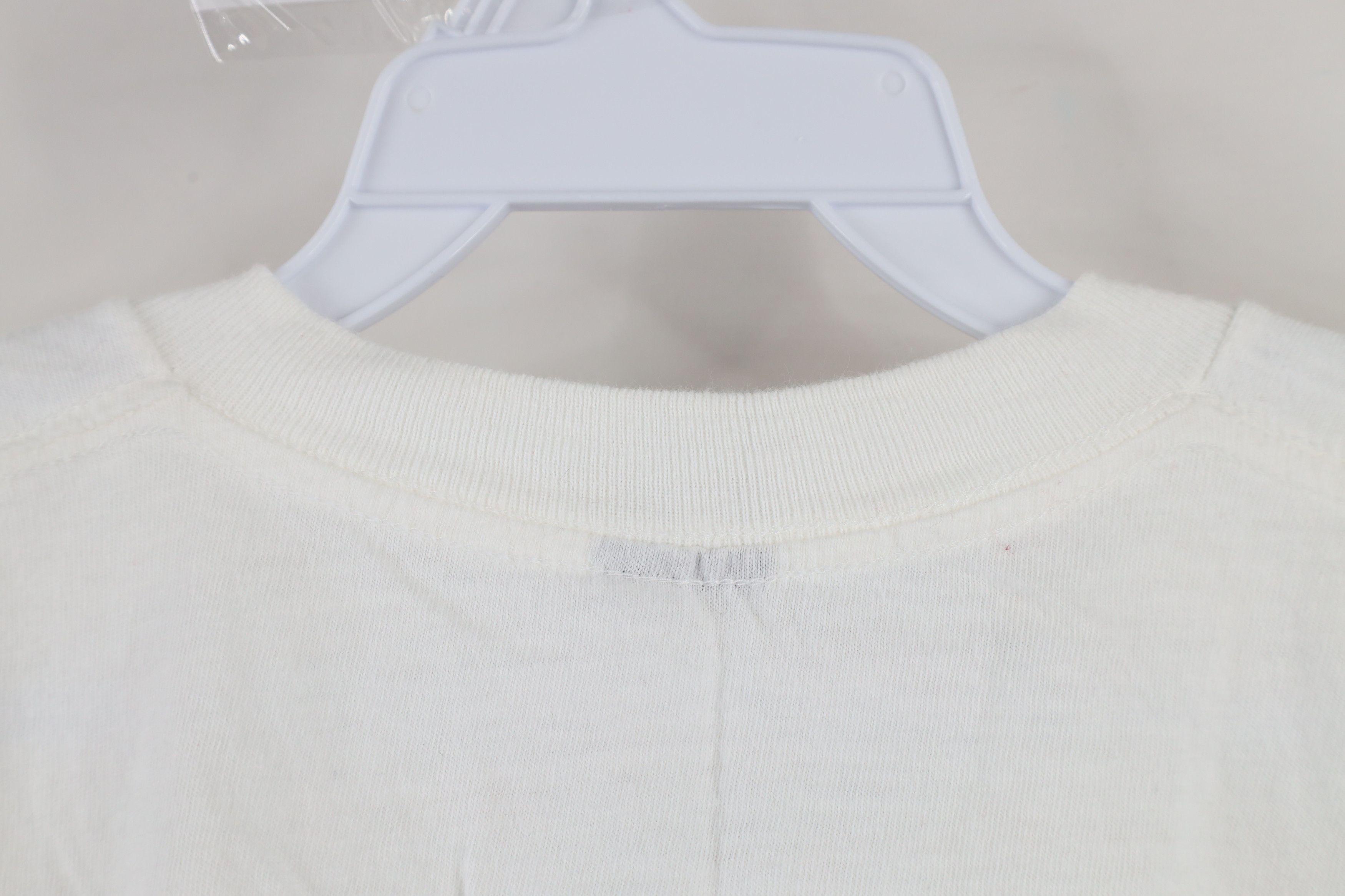Vintage Vintage 90s Streetwear Cotton Short Sleeve T-Shirt White USA Size US XL / EU 56 / 4 - 7 Thumbnail