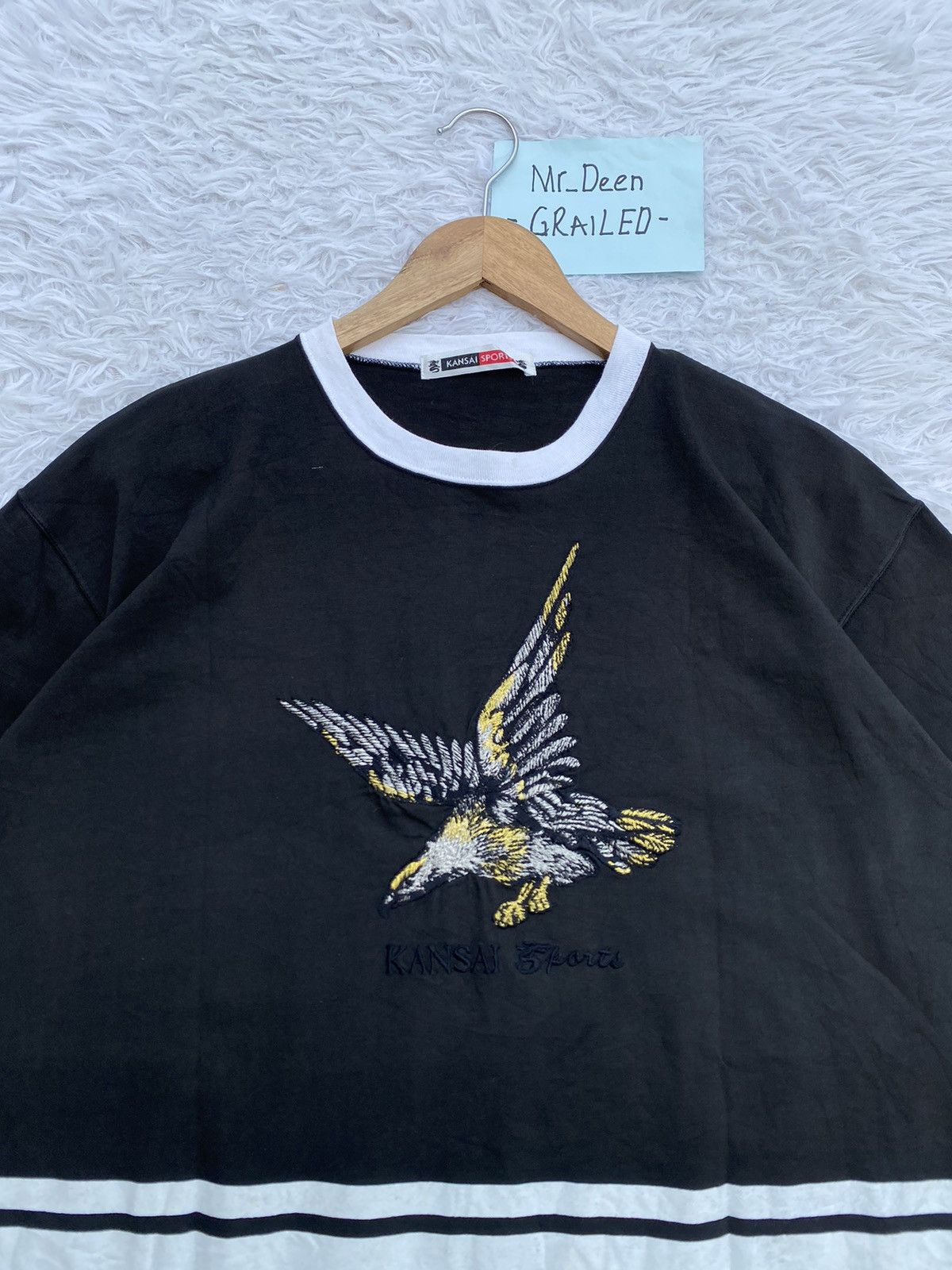 Kansai Yamamoto Rare Vintage Kansai Sport Spellout Shirt Size US L / EU 52-54 / 3 - 5 Thumbnail
