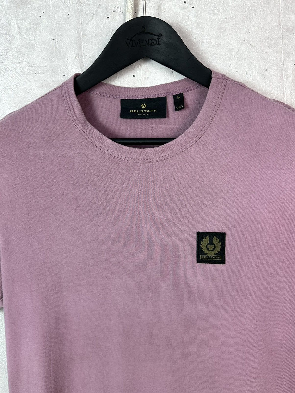 Belstaff Belstaff Purple Cotton Logo Short Sleeve T-shirt Size US S / EU 44-46 / 1 - 4 Thumbnail