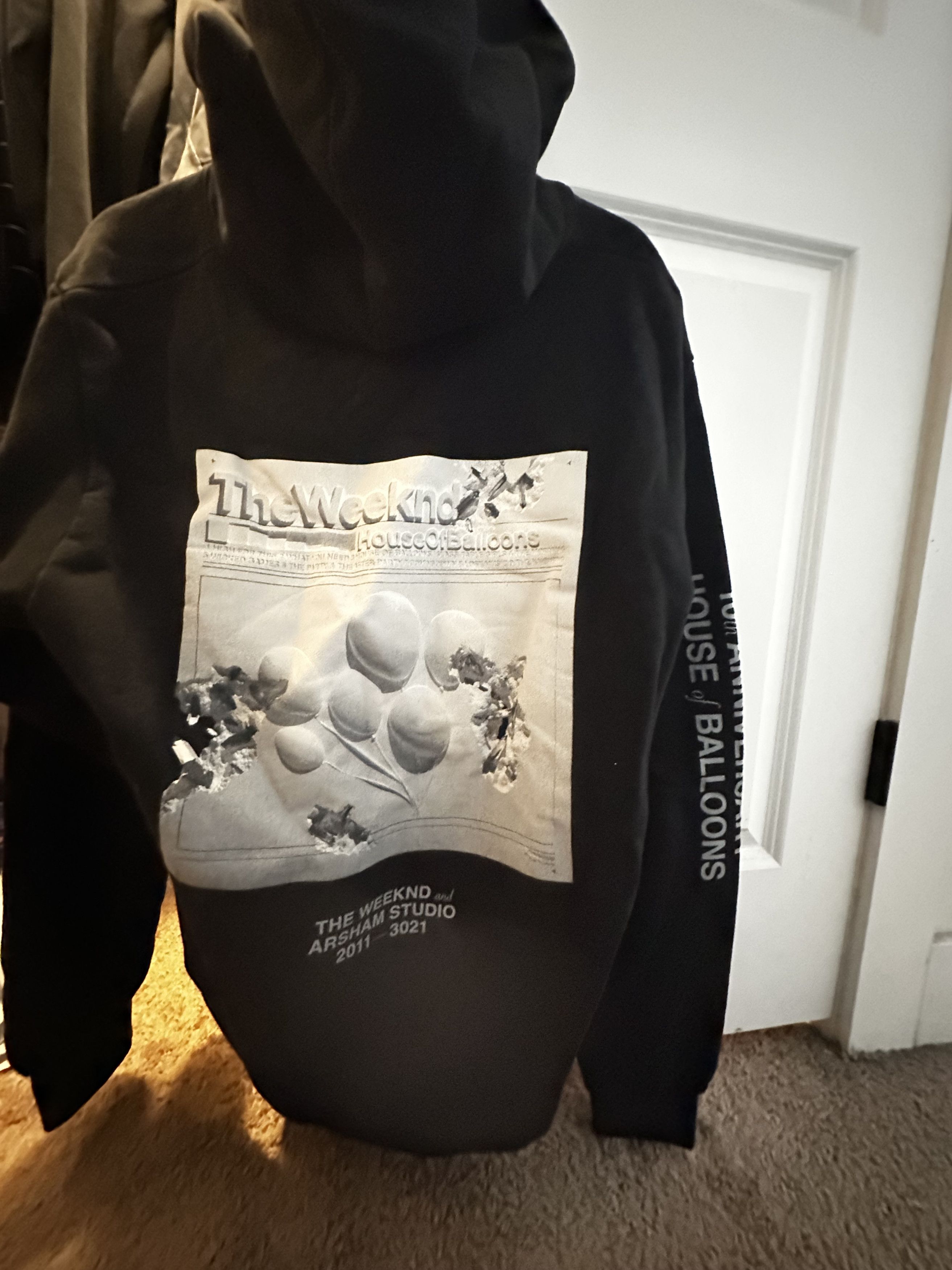 XO DANIEL ARSHAM X THE WEEKND HOUSE OF BALLOONS HOODIE Size US L / EU 52-54 / 3 - 5 Thumbnail