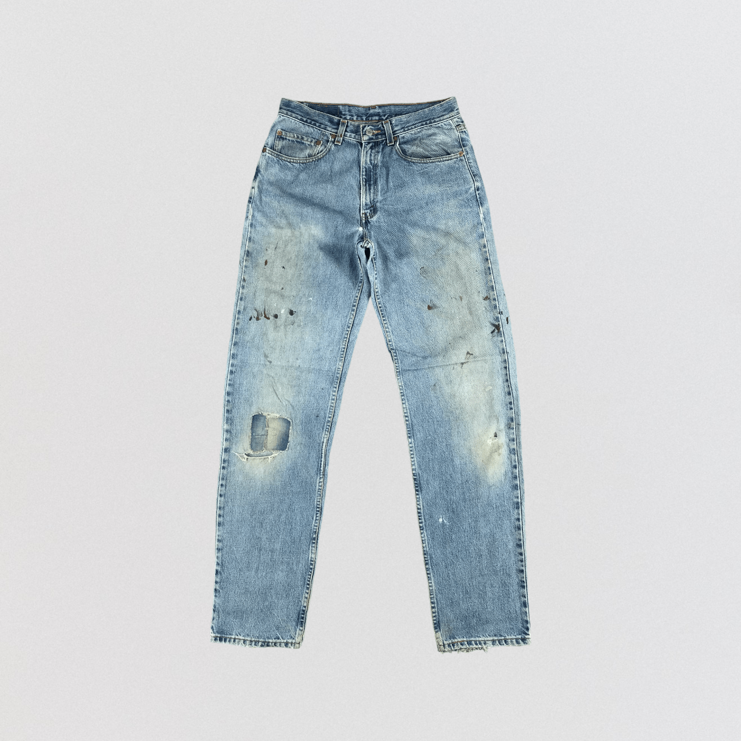 Levi's × Vintage Vintage 90s Light Wash Levis 550 Jeans-JM2413 Size US 33 - 1 Thumbnail