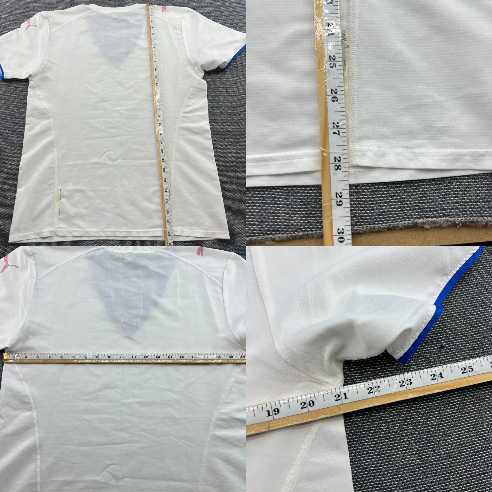 Puma PUMA Italy 2006 2007 Away Football Jersey Mens Medium Shirt White Soccer Size US M / EU 48-50 / 2 - 8 Thumbnail