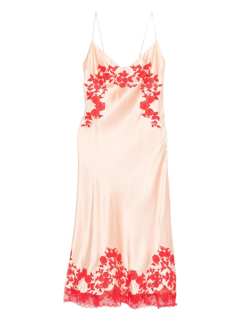 Ermanno Scervino EMBROIDERED LONG DRESS Size S / US 4 / IT 40 - 1 Thumbnail