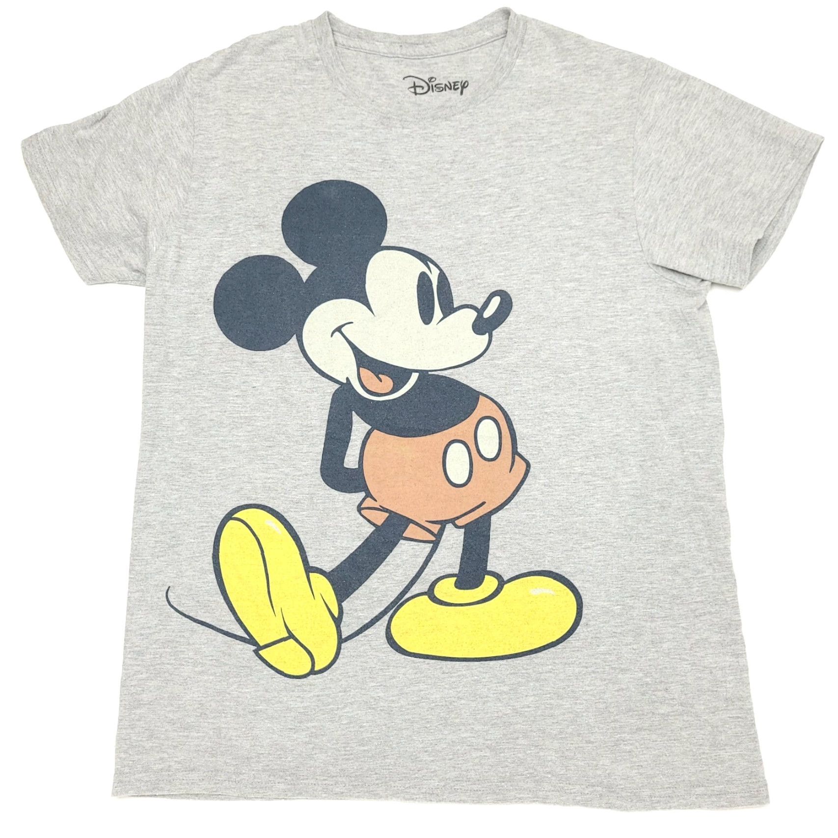 Disney Disney Mickey Mouse T-Shirt Gray Heather Short Sleeve Adult Small Crew Neck Unisex Cotton 90s Graphic Shirt Boys Girls Mens Womens Size US S / EU 44-46 / 1 - 2 Thumbnail