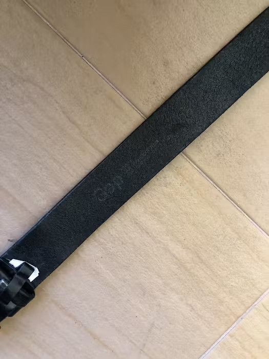 Gap × Leather Vintage Gap Leather Buckle Belt Size ONE SIZE - 3 Thumbnail
