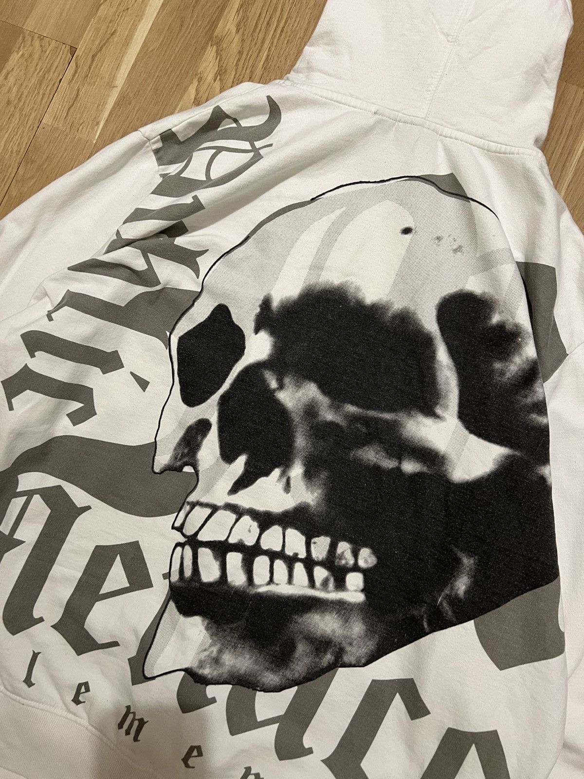 Ed Hardy × Vintage Vintage Ed hardy punk rock skull zip hoodie avant garde 90s Size US L / EU 52-54 / 3 - 4 Thumbnail