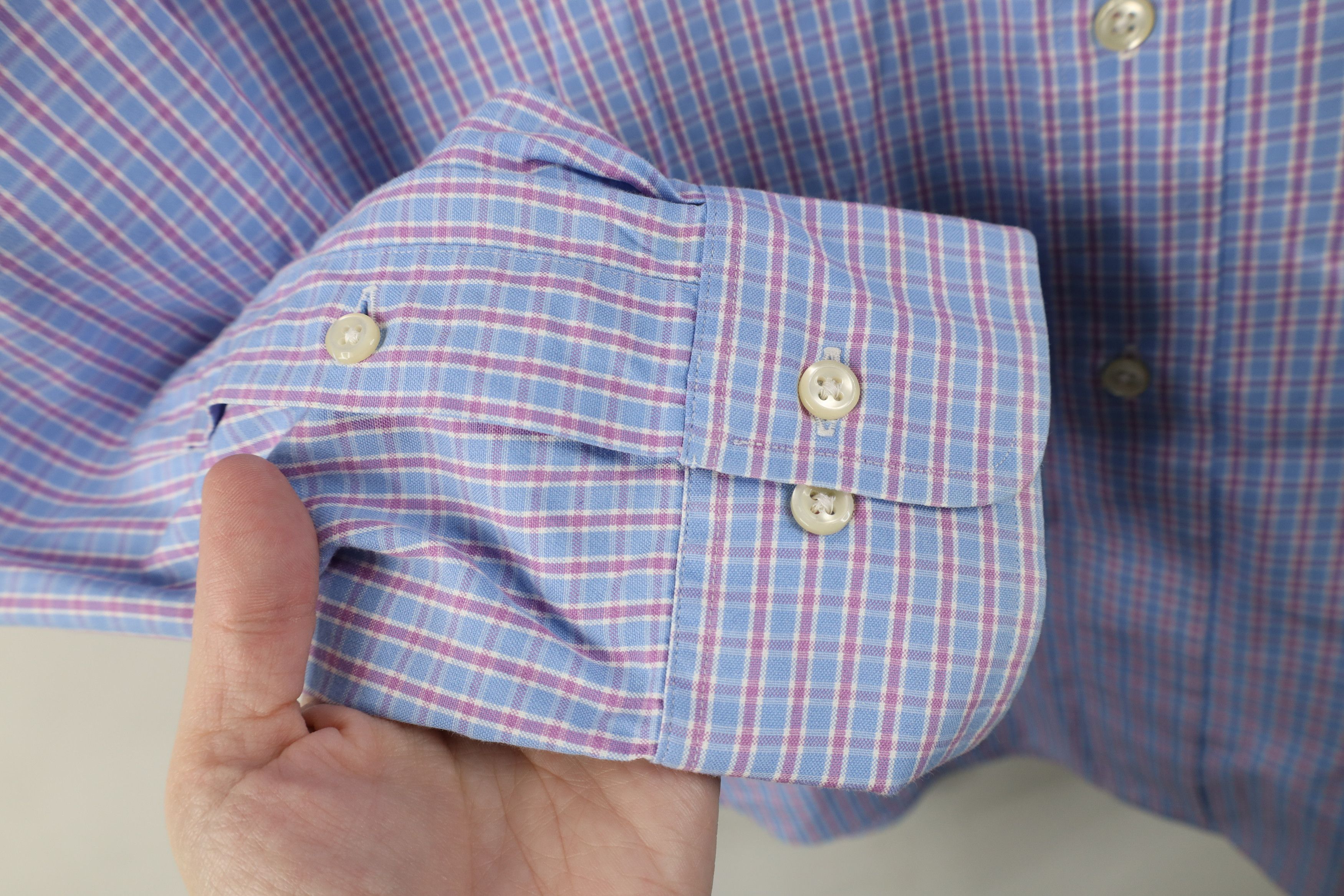 Ralph Lauren Ralph Lauren Regent Classic Fit Collared Button Shirt Plaid Size US M / EU 48-50 / 2 - 5 Thumbnail