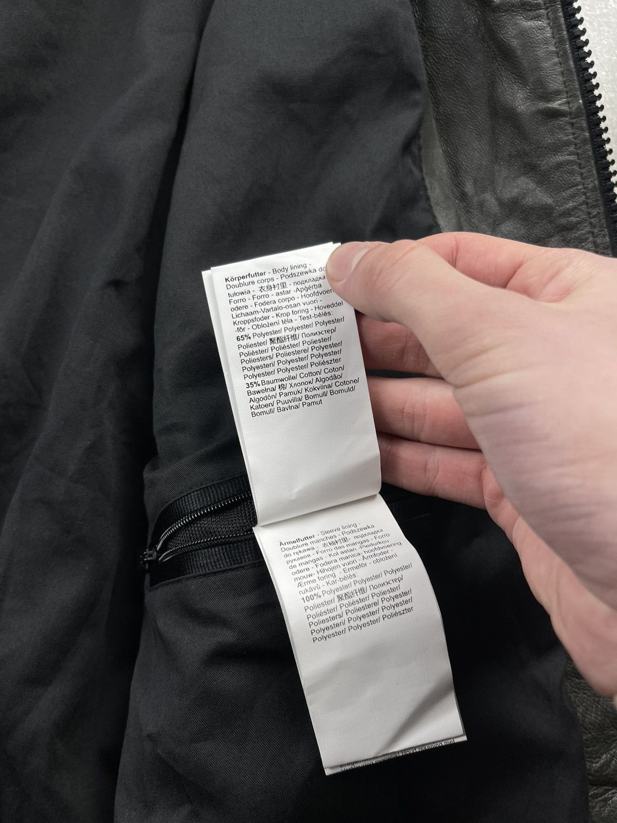 Strellson Strellson “Nelson” Black Lamb Leather Urban Jacket Designed Size US L / EU 52-54 / 3 - 16 Thumbnail