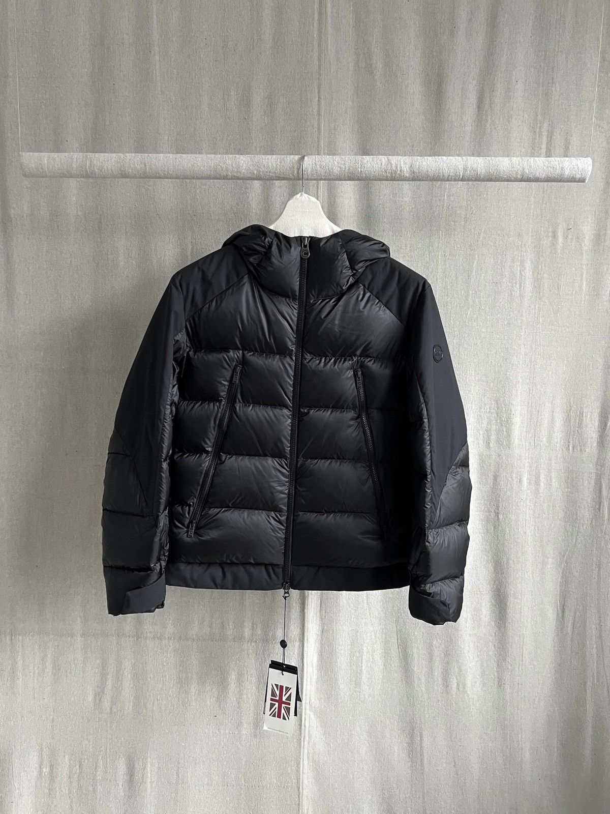 White Mountaineering Yosuke Aizawa Colmar Waxed Sleeve Down Puffer Size US L / EU 52-54 / 3 - 5 Thumbnail