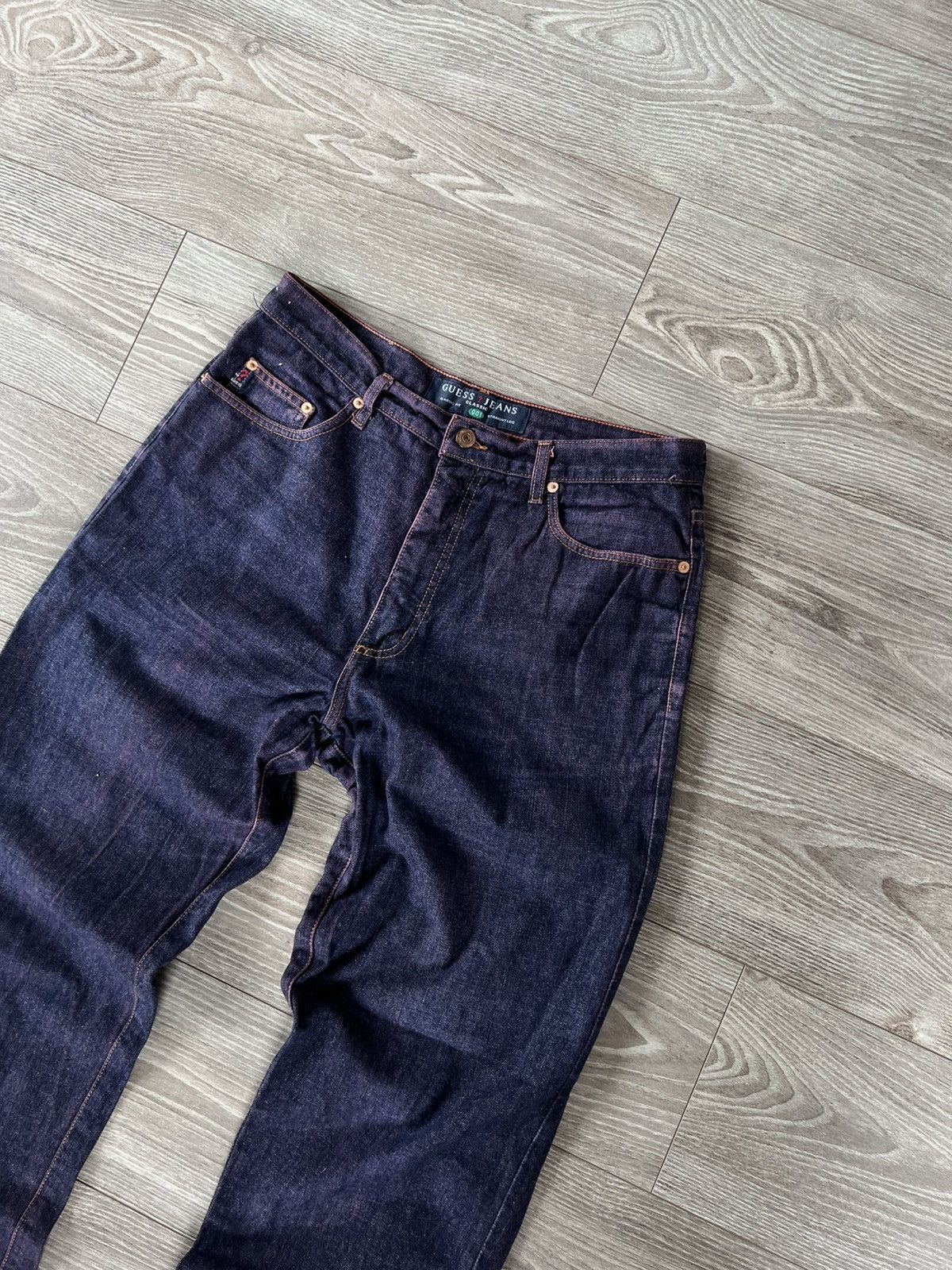 Guess ARCHIVAL Guess Made in USA vintage 80s 90s Classic Jeans Size US 34 / EU 50 - 7 Thumbnail