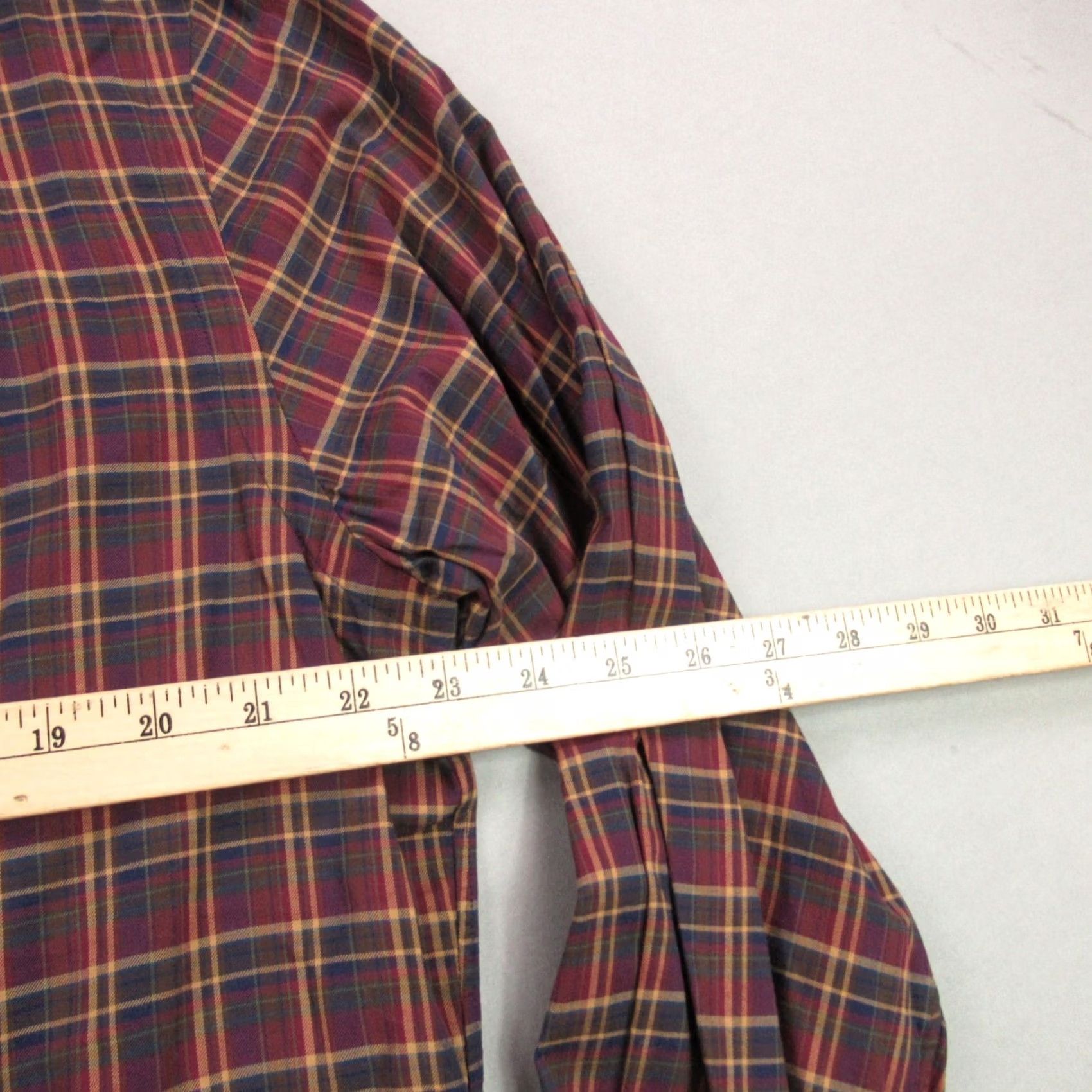 Polo Ralph Lauren Ralph Lauren Shirt Large Cotton Plaid Pony Long Sleeve Button Up Mens Size US L / EU 52-54 / 3 - 7 Thumbnail