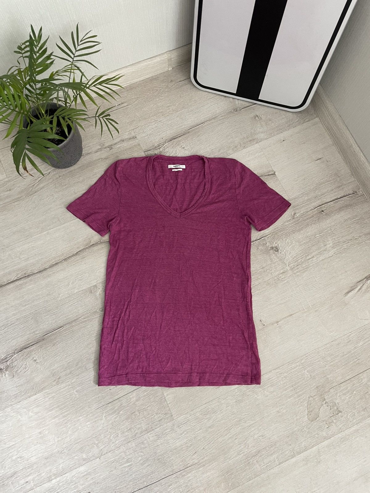 Isabel Marant Etoile Isabel Étolie Marant Basic Minimalist Tee V neck Classic Y2k Size S / US 4 / IT 40 - 1 Thumbnail
