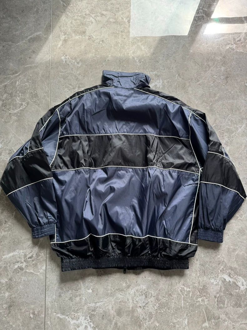 Balenciaga Balenciaga SS21 BCA Black and Blue Patchwork Long Sleeve Ja Size US XXS / EU 40 - 6 Thumbnail
