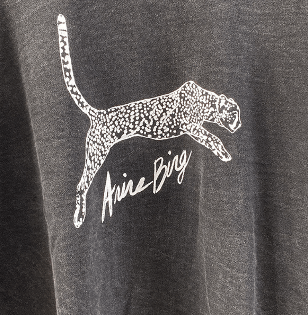 Anine Bing Anine Bing Spencer Spotted Leopard Sweatshirt Size M / US 6-8 / IT 42-44 - 6 Thumbnail