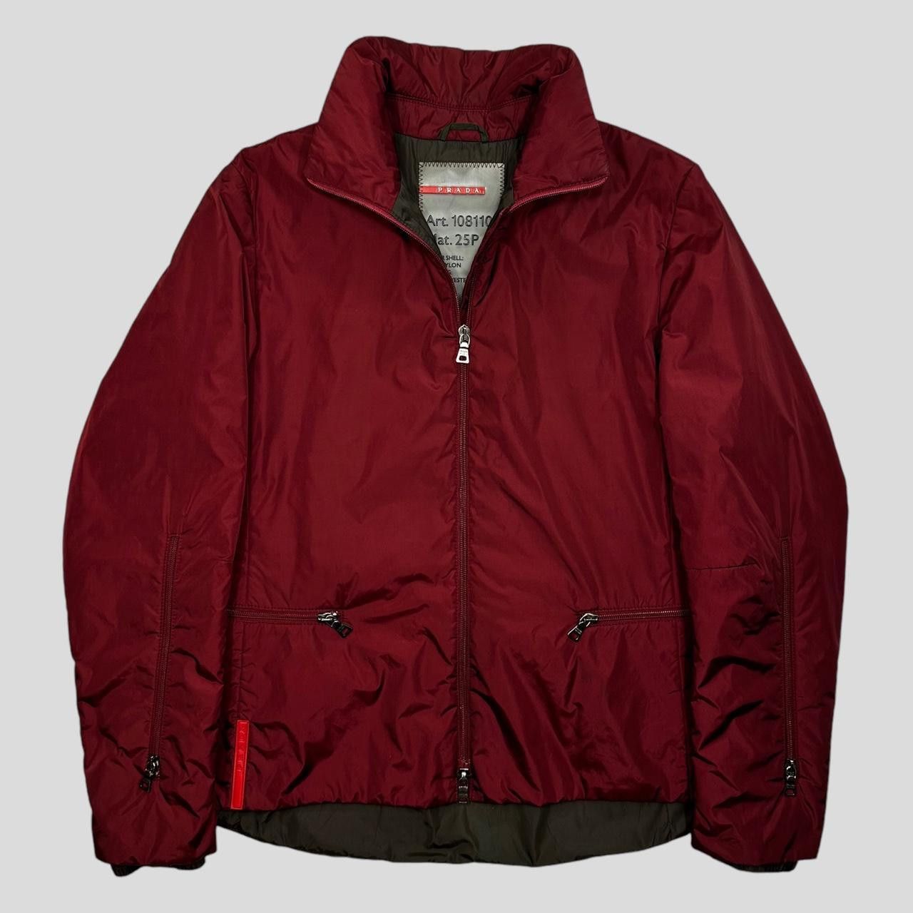 PRADA SPORT ナイロンジャケット ベルクロ PRADA SPORT BLACK TECH NYLON PADDED SHORT JACKET – DISSONANCE