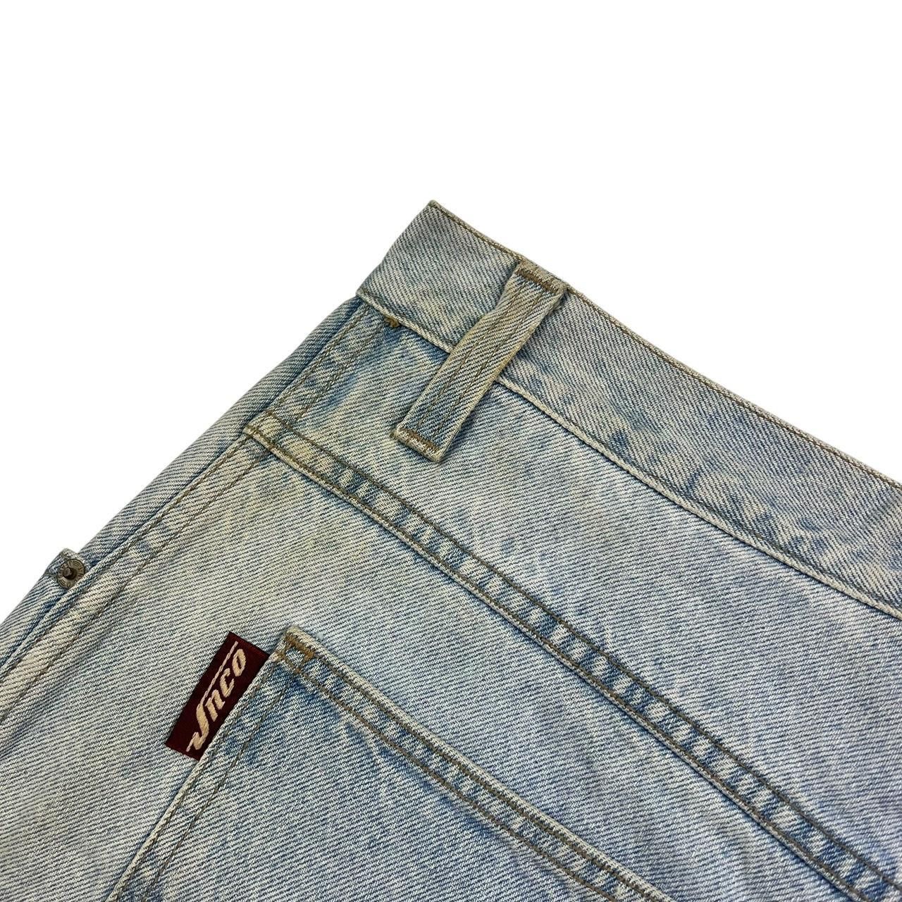 JNCO Vintage Jnco Embroidered Denim Baggy Shorts Jorts - Waist 38 Size US 38 / EU 54 - 4 Thumbnail