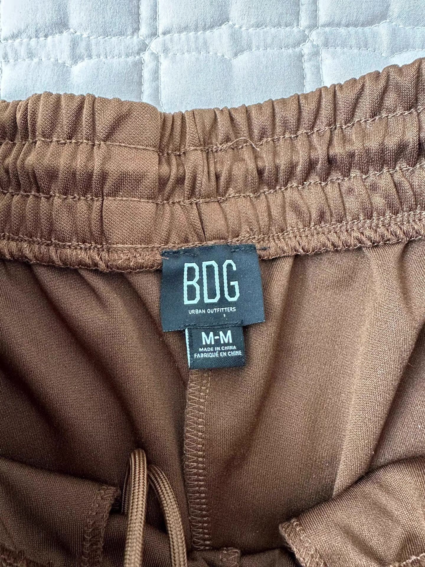 Bdg BDG Brown Track Pants Size US 34 / EU 50 - 2 Thumbnail