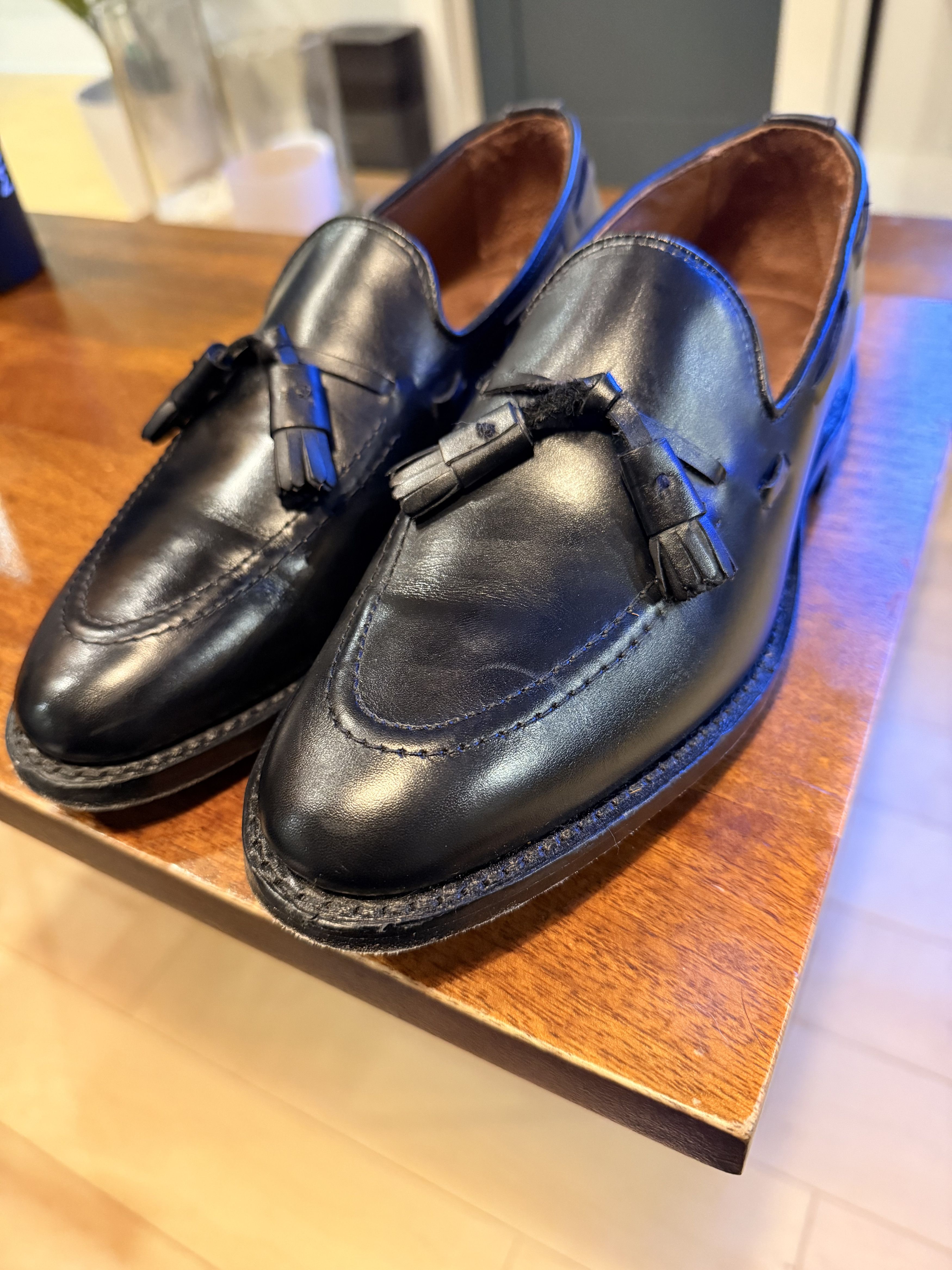 Allen Edmonds Grayson Tassel Loafer Black